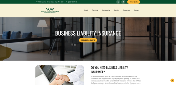 business insurance page